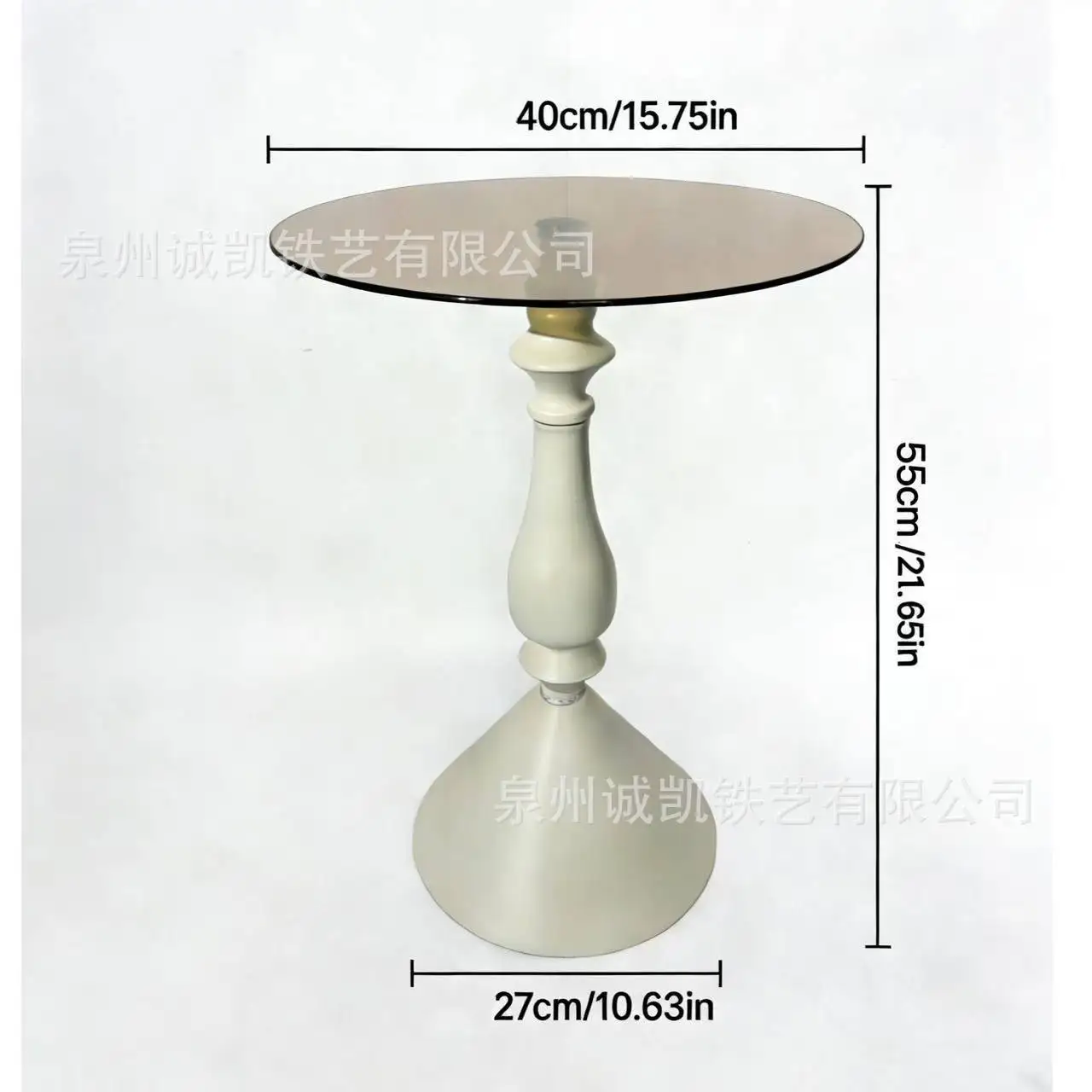 New small apartment living room home coffee table cross-border modern simple wrought iron side table sofa metal American