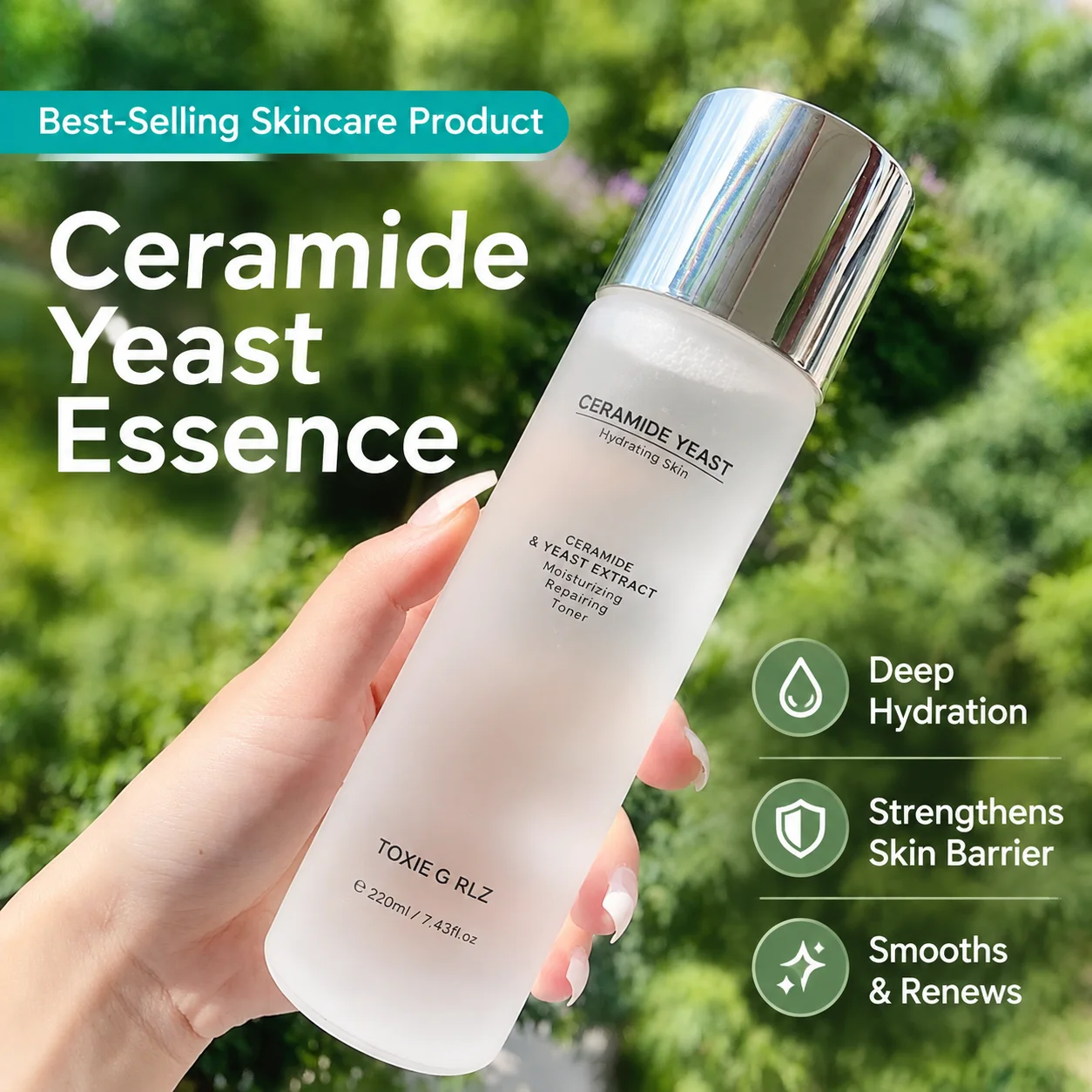 โทนเนอร์บำรุงผิวหน้าให้ความชุ่ - Ceramide Moisturizer บทวิจารณ์และราคา