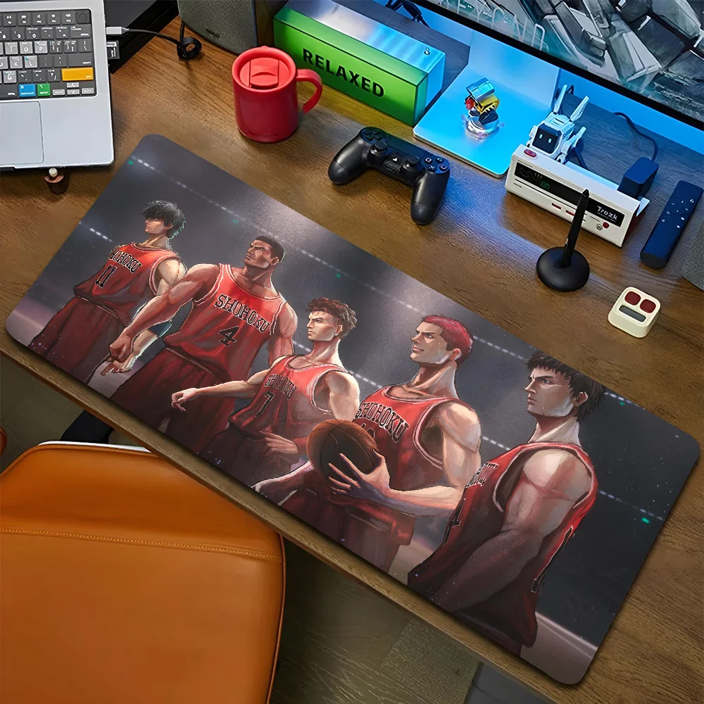 1pc Slam Dunk Non-slip Mouse Pad Suitable For Office Computers Laptops E-sports Game Desk Mats XXL Keyboard