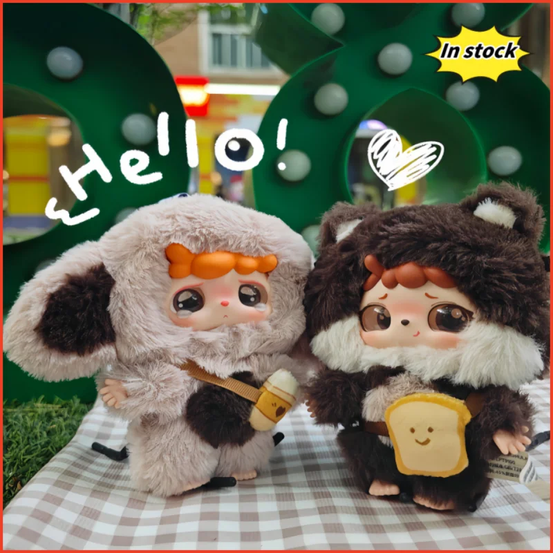 

New Genuine Baby Three New Ip Mitutu And Hulala Series Mystery Box Hipper Trendy Toys Blind Box Ornaments Cute Birthday Toygift