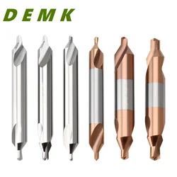 HRC60 Tungsten Steel Center Drills 60 Degree Carbide Spot Drill Type A 0.5 1 2.0 3 3.15 Double-head Metal Drill Bit CNC Tools