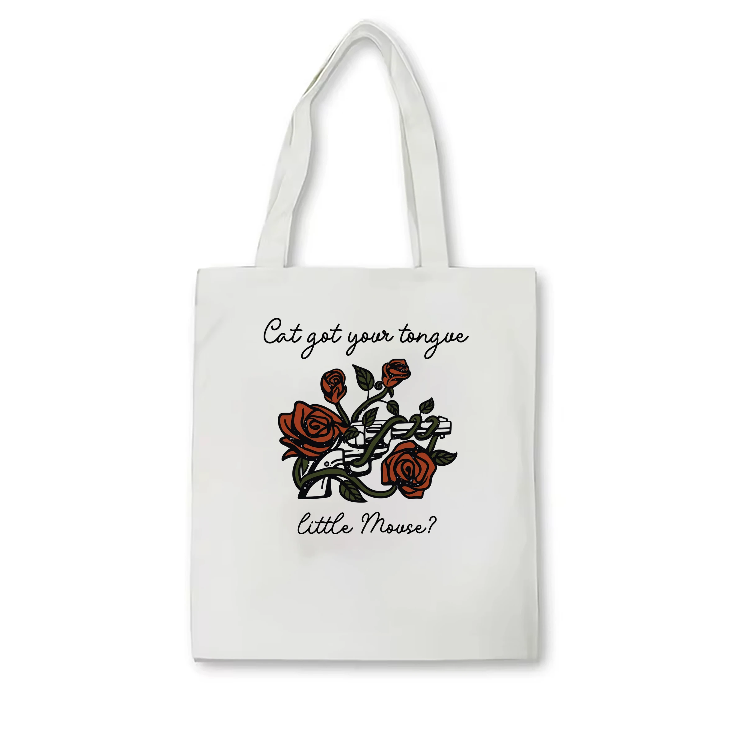 Haunting Adeline Canvas Tote Zade and Adeline Little Mouse Dark Romance Merch HD Carlton Smut Reader Bookstagram Cat and Mouse