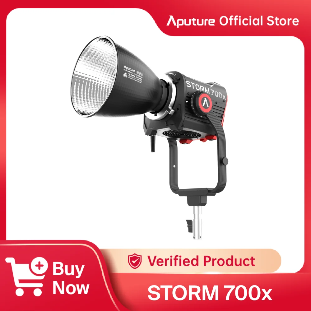 Aputure STORM 700W Photography Light Tunable White High Fidelity Point Source Lamp 2500-10000K G/M Color Correction Video Light