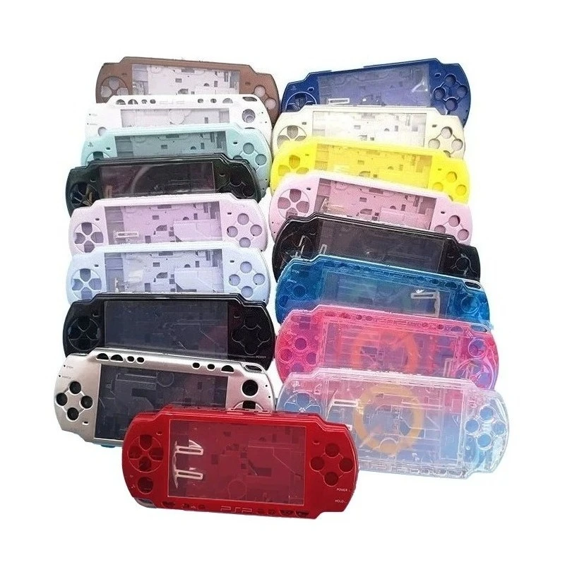 Full Housing Shell Replacement Kit For Model 2000 Handheld Game Console With Buttons Screws Decor Stickers