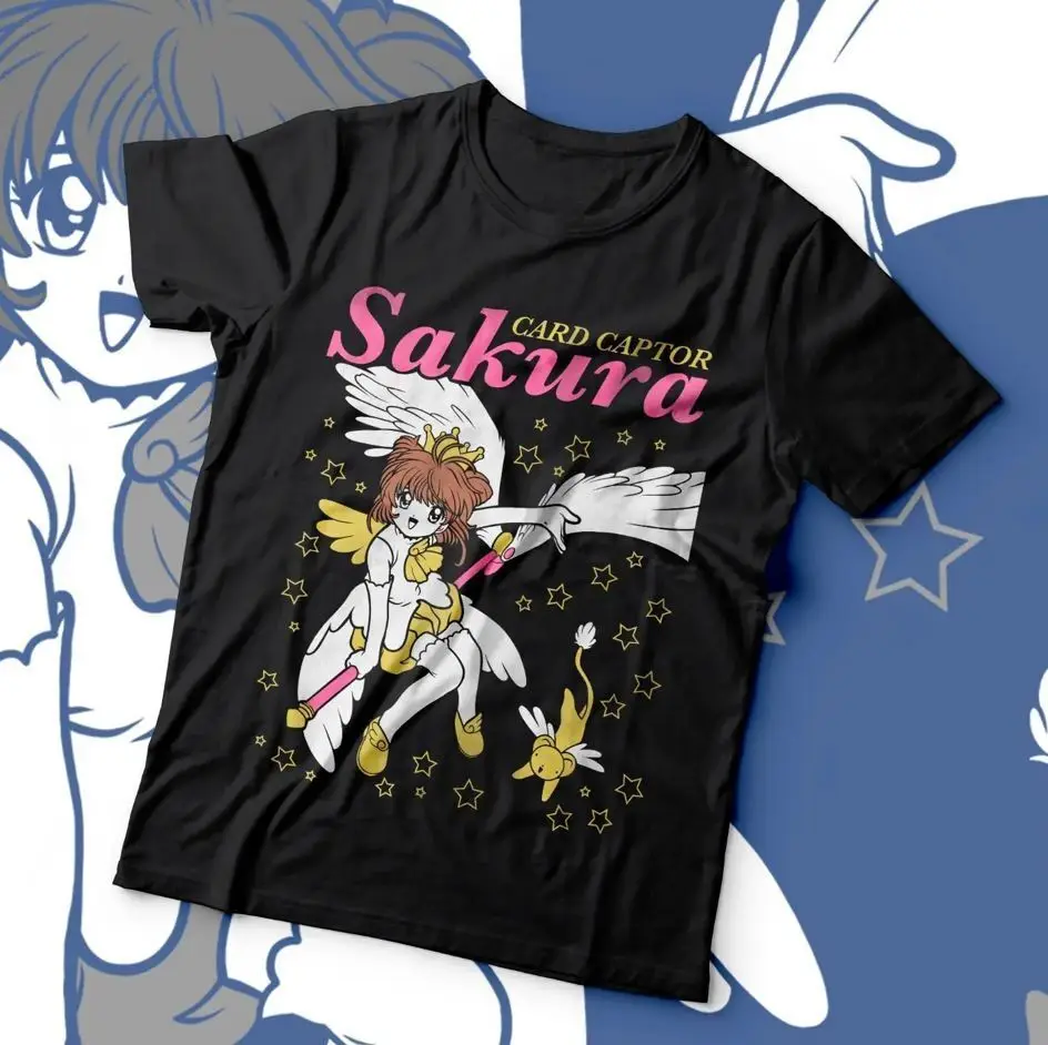 Cardcaptor Sakura T-shirt Waifu Kero-Chan Kawaii Anime Manga Gift Shirt All Size