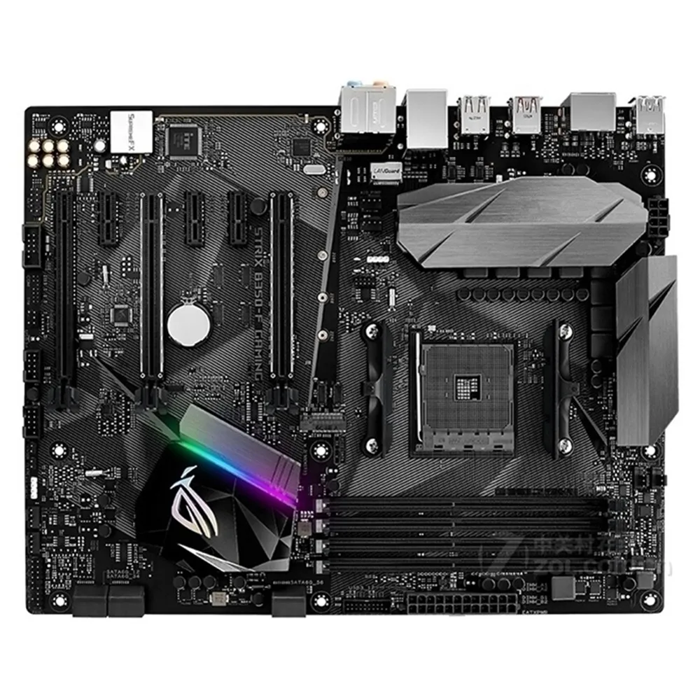 

Desktop Motherboard STRIX B350-F GAMING B350F Computer USB3.0 M.2 Nvme SSD Motherboard AM4 DDR4 B350 Desktop Mainboard