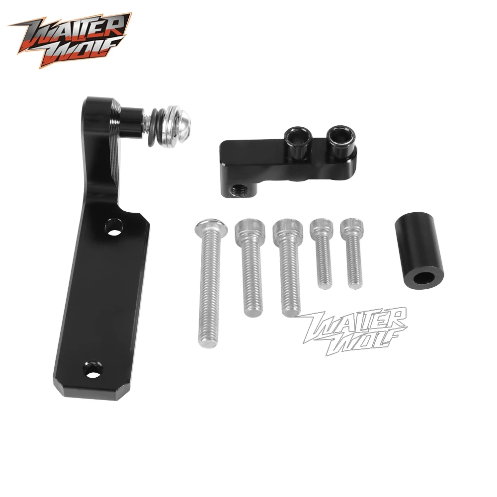 2024 CB 190R الخطي التوجيه المثبط جبل قوس لهوندا CB190R 2017-2023 السلامة عكس استقرار تصاعد دعم كتلة #6