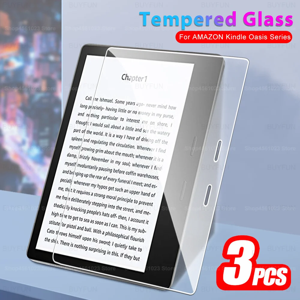 

3 шт., защитный экран для планшета Kindle Oasis 2 2017, для Oasis 3 2019 10-го поколения, 7-дюймовый чехол из закаленного стекла Oasis2 Oasis3