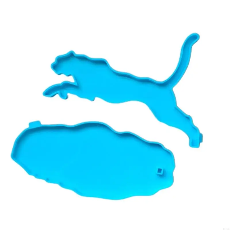 R3MC Unisex Leopard Silicone Mold Fondant Moulds Silicone Moulds DIY Tools Fashion Shaped Molds for Modern Home Decor