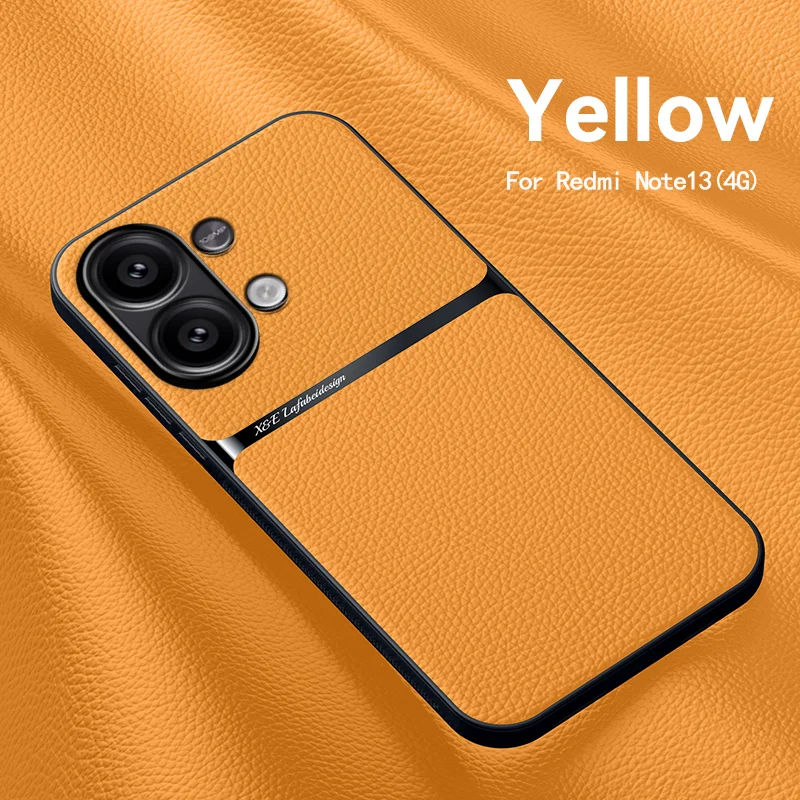 Чехол для For Xiaomi Redmi Note 13 4G Cases For Redmi Note 13 4G Phone Case Shockproof Silicone Protective Back Cover