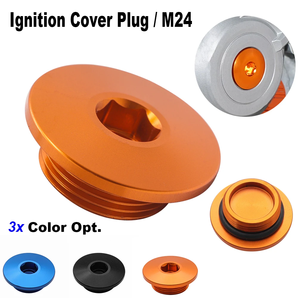 CNC Aluminum Engine Ignition Cover Plug For KTM 690 790 890 990 1050 1090 1190 Duke Adventure 1290 1390 SuperDuke/ADV R/GT/S/L