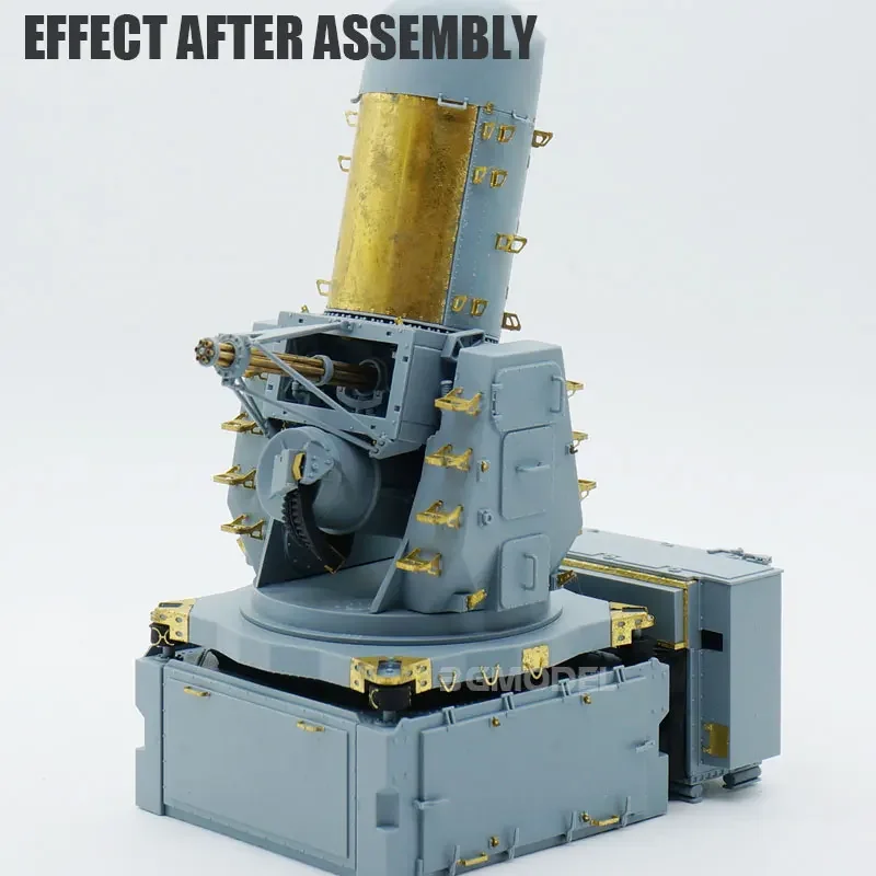 RPG Assembly Model Kit, US Navy Phalanx, Short-Range Defense System, Produção Precoce, 1:35, 35017