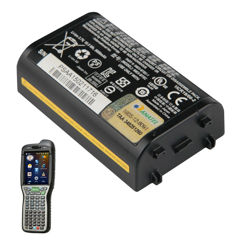 Replacement Battery 99EX-BTEC For Honeywell Dolphin 99EX 99GX 5000mAh High Quality Batteries
