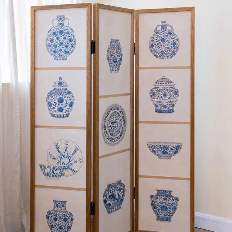 CFZSH04-Chinese Art Painting-Blue and White Porcelain Series (Lucky)