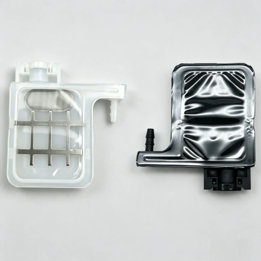 5 Pack Big Straight‑Insert Ink Dumper Damper Square Double Row Interface Fit DX5 XP600 4720 i3200 UV Eco‑Solvent Plotter