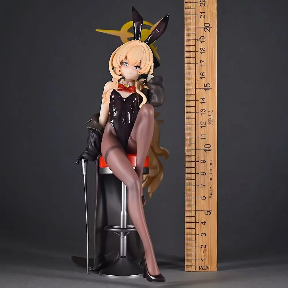 

21cm Premium Version 1/6 Smiling Professor Bunny Girl Figure, Blue Archive Anime Beauty Doll, Collectible Gift for Game Fans