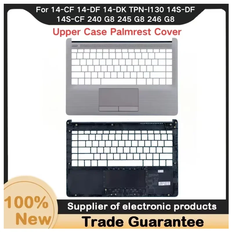 

New For Kailxuling 14-CF 14-DF 14-DK TPN-I130 14S-DF 14S-CF 240 G8 245 G8 246 G8 Upper Case Palmrest Cover C Shell Silver Black