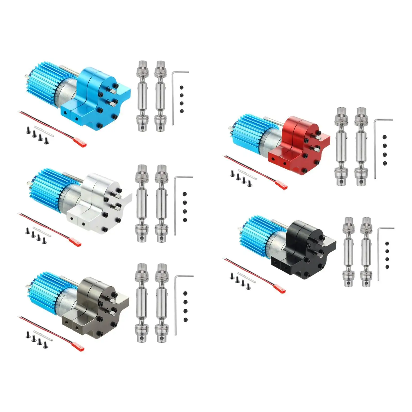 

370 BRUSH Аксессуары для модернизации двигателя грузовика WPL C14 B24 B26 RC