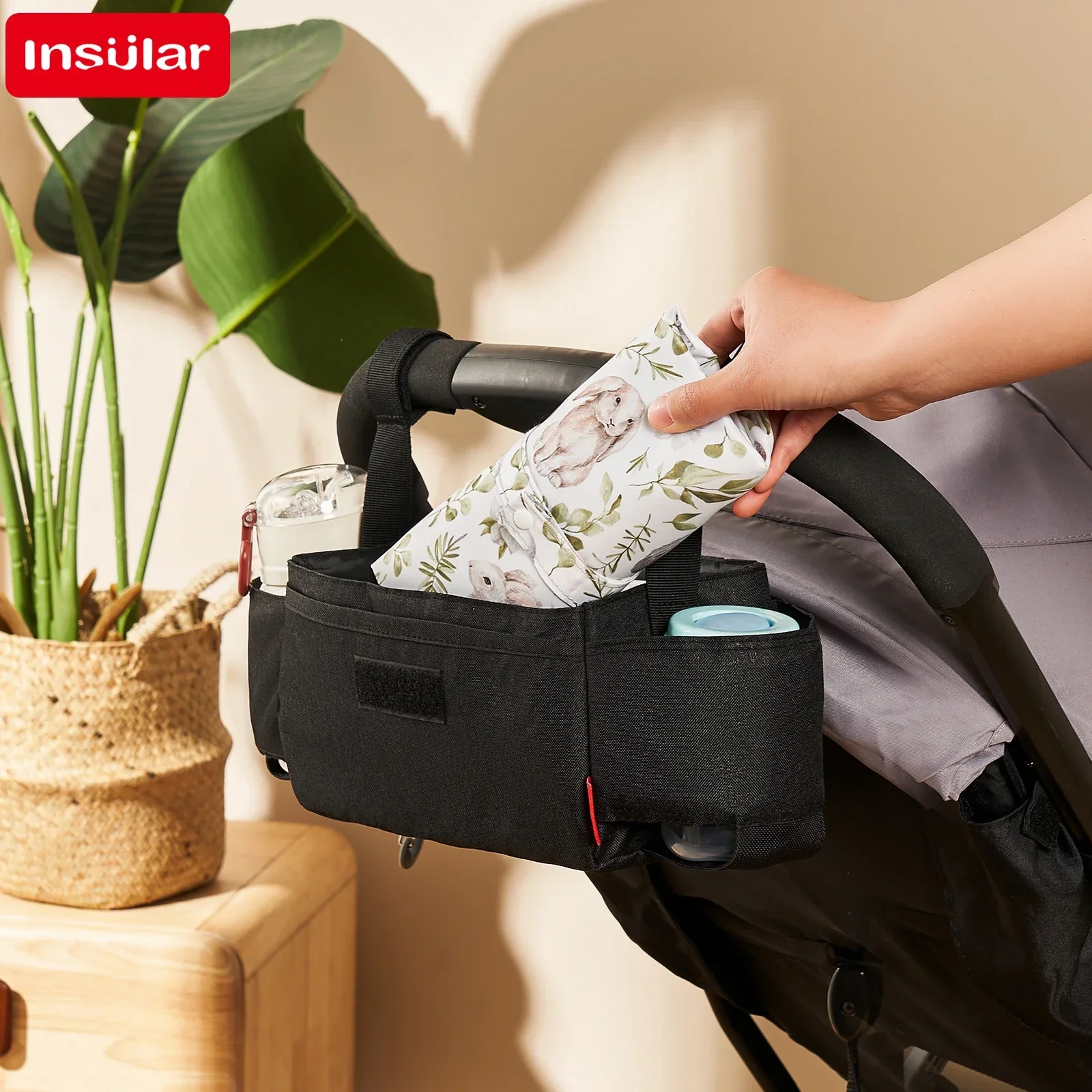 وسادة تغيير حفاضات الأطفال القابلة للطي من INSULAR مقاومة للماء لحديثي الولادة، طاولة تغيير حفاضات محمولة للأطفال الصغار، متينة من أكسفورد للأطفال