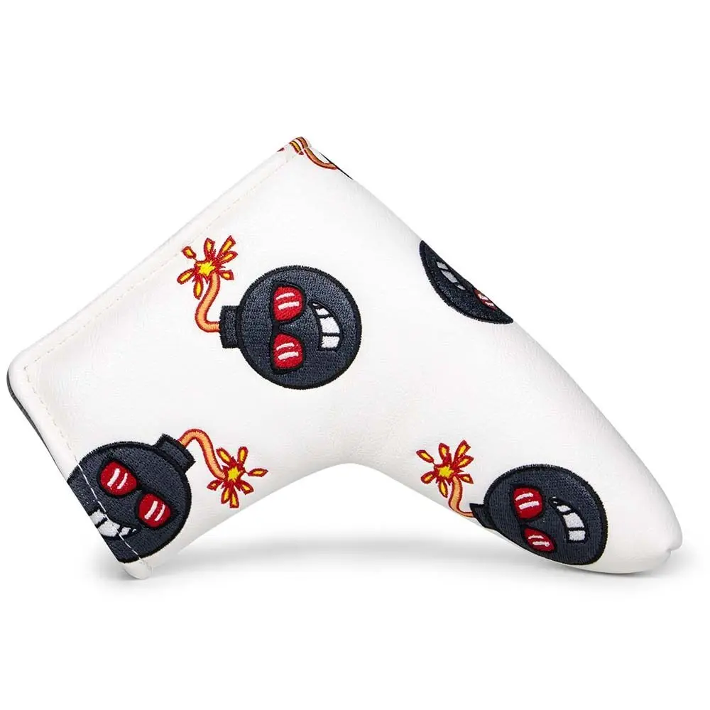 Accessories Putter Headcover Golf Training Equipment Putter Protector Bomb Golf Headcover Golf Club Head Cover Putter Cover