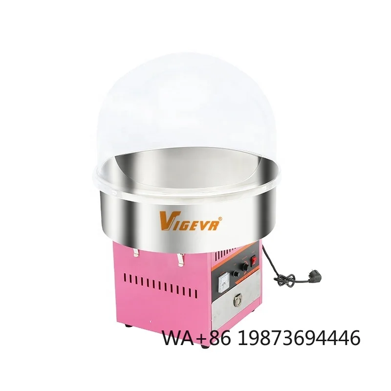 Commercial Electric Cotton Candy Machine, Snack Equipment Sugar Floss Maker