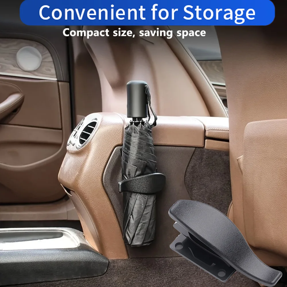 Summer Umbrella Storage Clip Car Seat Back Clip Umbrella Mount Holder Car Umbrella Storage Organizer Holders Car Accessories