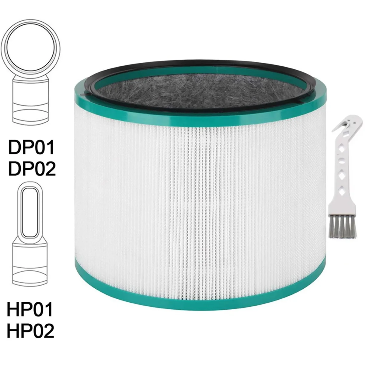 بدائل فلتر تنقية الهواء A62K لأجهزة تنقية الهواء HP00/HP01/HP02/HP03 DP01/DP03 فلتر تنقية الهواء بفلتر HEPA