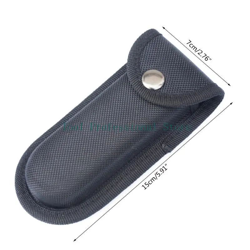 57QF giữ đèn pin nếp gấp túi dao ngoài trời công cụ công cụ vỏ bọc vỏ eo nylon lưu trữ vòng lặp vòng lặp vòng lặp