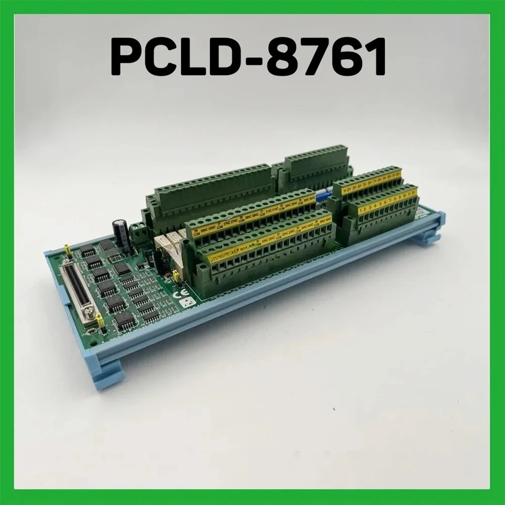 I/O Wiring Terminal Panel 24-Channel Relay And Isolated D/I Board Connector For Advantech PCLD-8761