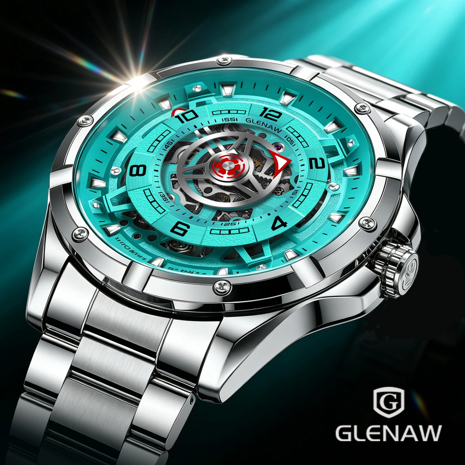 glenaw-design-new-wheel-frame-dial-mechanical-watch-men's-night-light-men-watch-waterproof-automatic-watch-stainless-steel-strap