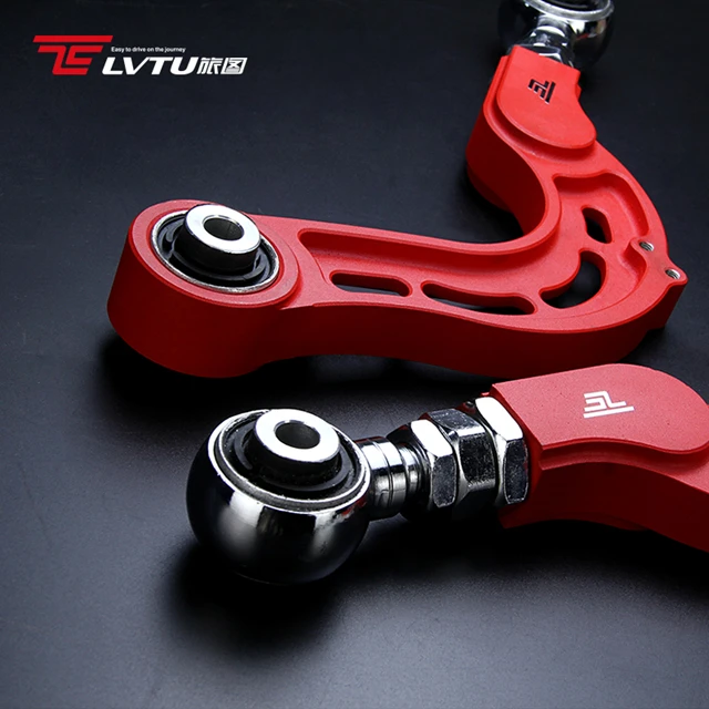 TRACTION ROD RED FOR Volkswagen Sagitar Magotan Touran Tiguan CC Passat REAR ADJUSTABLE CAMBER CONTROL ARM KIT SUSPENSION