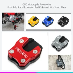 For HONDA GROM MSX125 MSX 125 2019-2024 Motorcycle Accessories Kickstand Foot Side Stand Sidestand Extension Pad Support Plate