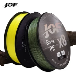 JOF Braid PE Fishing Line, Super Strong 8 Strands Multifilament Fishing String High Strength Line For Luring Fishing Saltwate