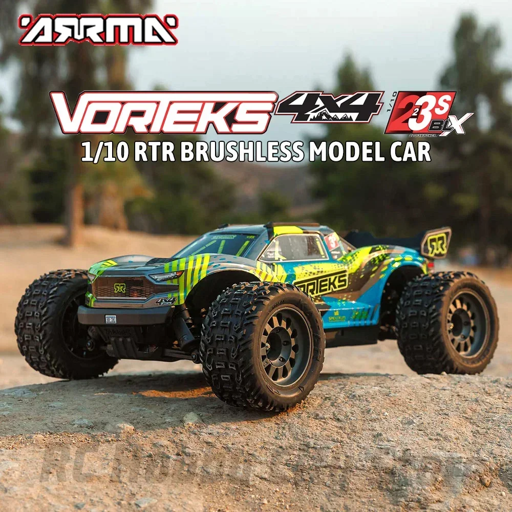 

ARRMA VORTEKS 223S DSC 4X4 RTR 1/10 Brushless Truck RC Electric Remote Control Model Car Rock Climbing Car Adults Children Toys