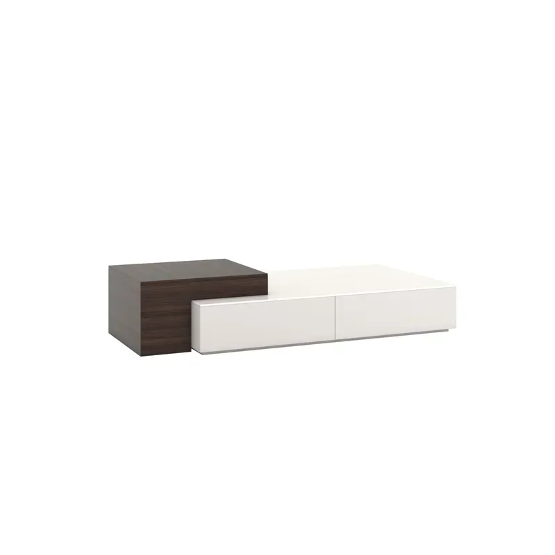Lifting coffee table, simple modern living room, minimalist home, multi-functional light luxury high-end design rock tea table