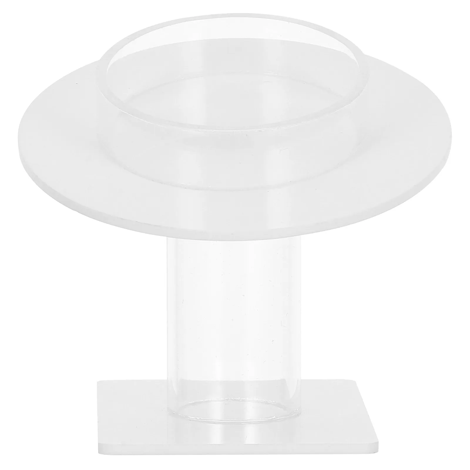 Acrylic Single Layer Bracelet Display Stand for Hand Jewelry Bangle Anklet Organizer Rack Modern Space Saving Counter Desk