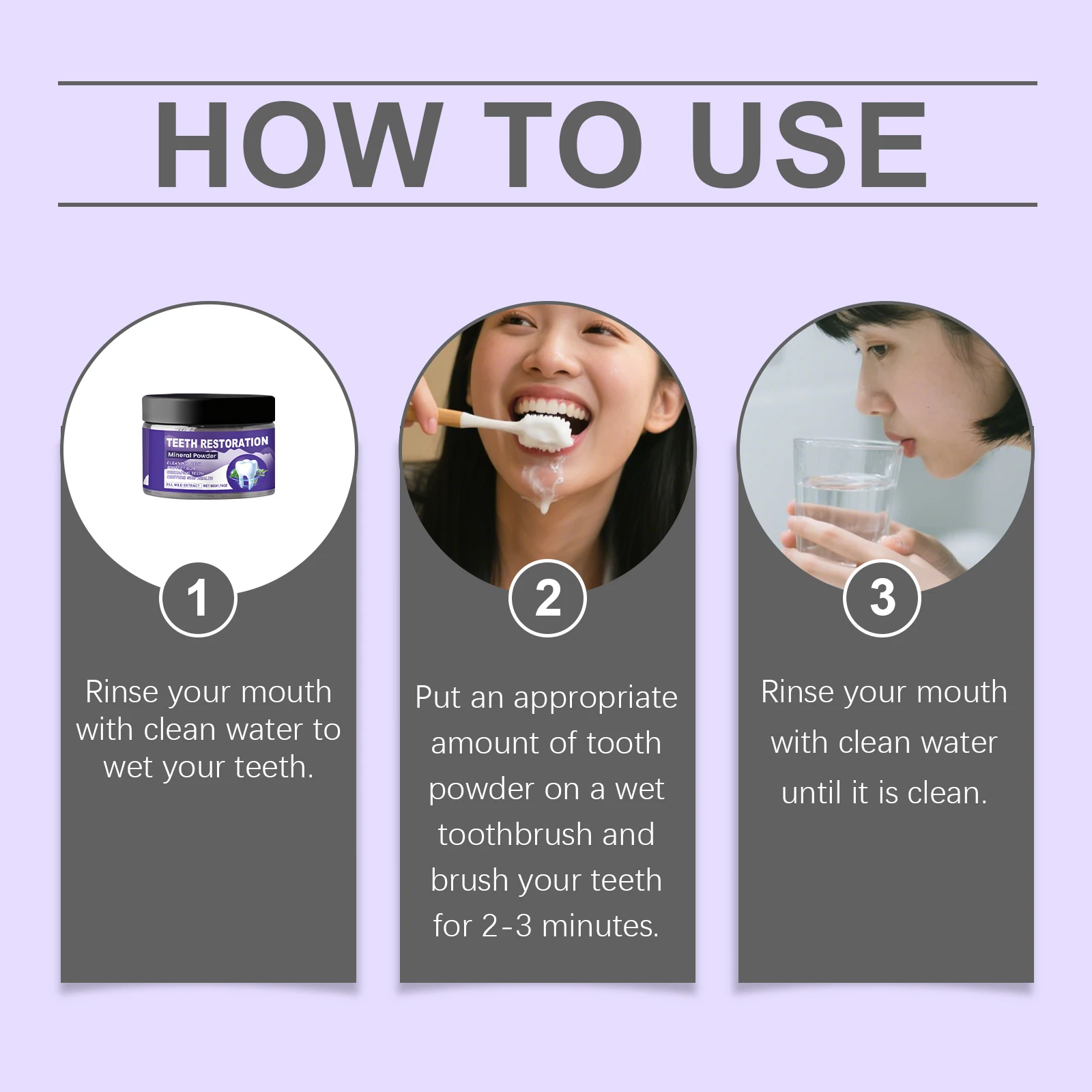 المنثول بليتش العناية بالأسنان مسحوق التنظيف العميق لوحة الأسنان نفس منعش تعزيز الأسنان المينا إزالة الروائح الكريهة لطيف العناية بالفم مسحوق #5