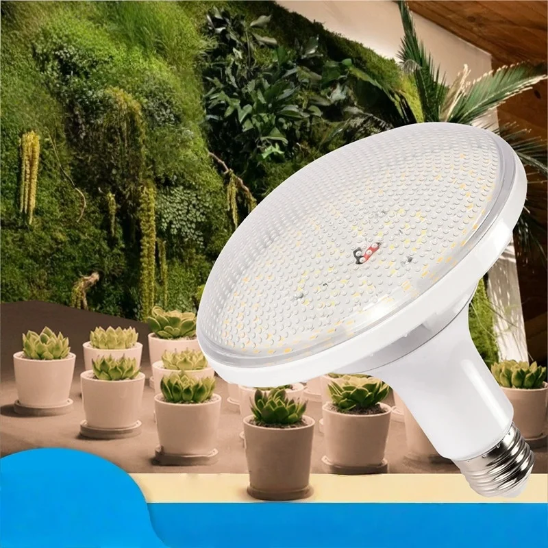 

24W PAR130 Full Spectrum Led Grow Light For Plants Phyto Light Greenhouse Lamp Plants Seeds Veg LED Flower Growing Lights E27