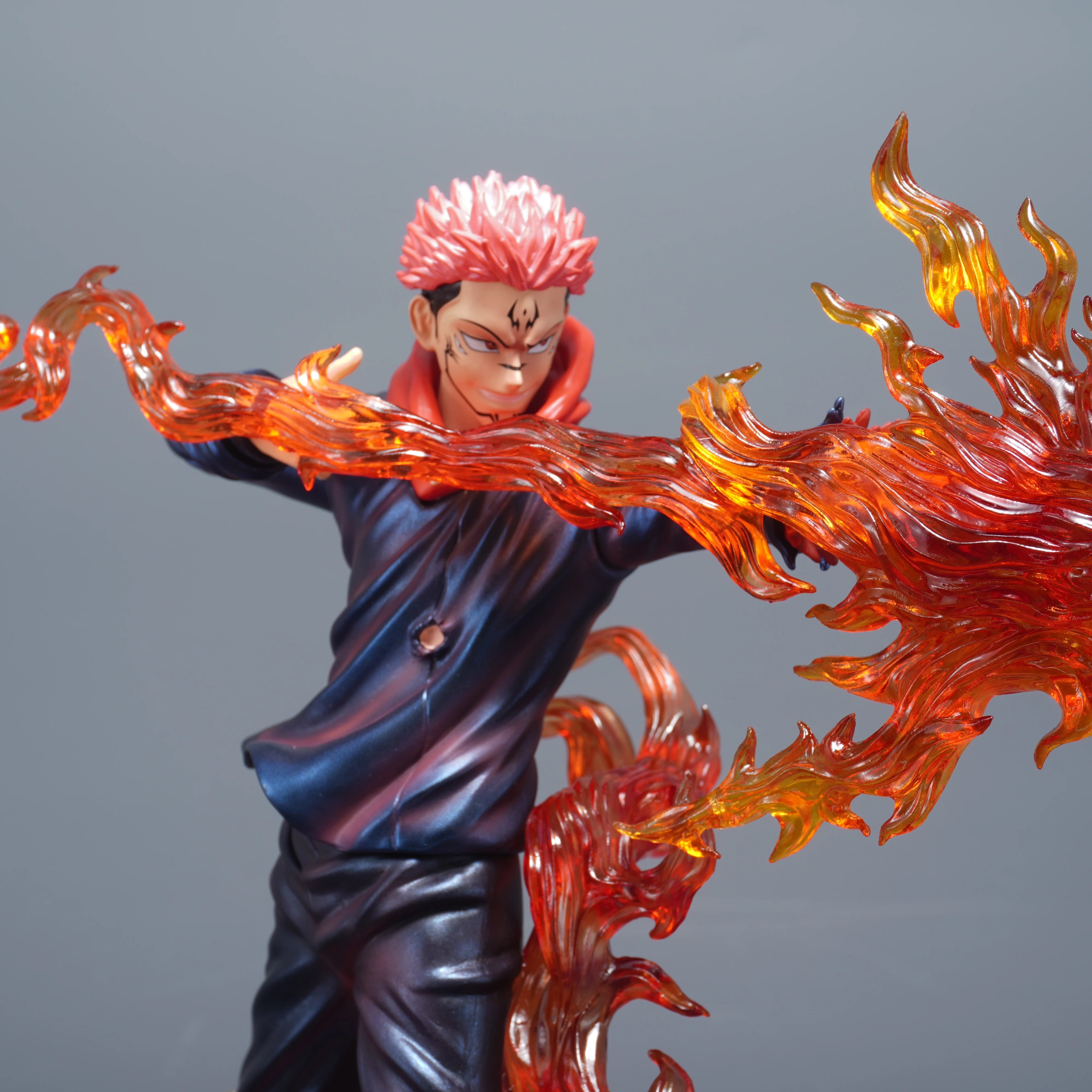 

30cm Ryomen Sukuna & YūJi Itadori King Of Curses 1200g Anime Desk Display Gk Figure, 2d Merchandise & Trendy Collectible Gift