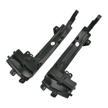 適用於Audi A4 A5 B8 A3 8P Q3 A6 C6 4F S6 的 2 件裝動態方向燈後視鏡燈 LED 方向燈側指示燈 SQ3 A8 D3 8K 10 最佳銷售 奧迪A4 B8動態LED方向燈 - №1