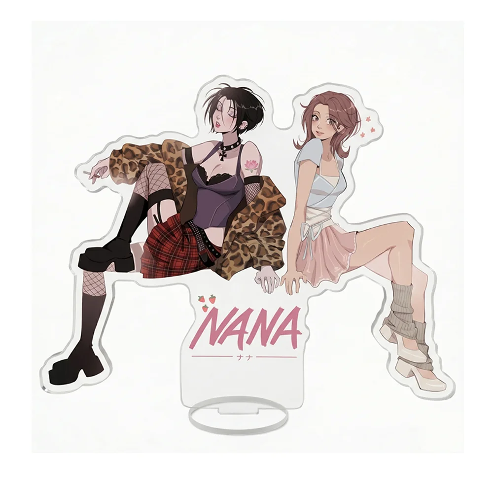 Anime NANA Black White Manga 15CM Acrylic Stand Keychain Anime