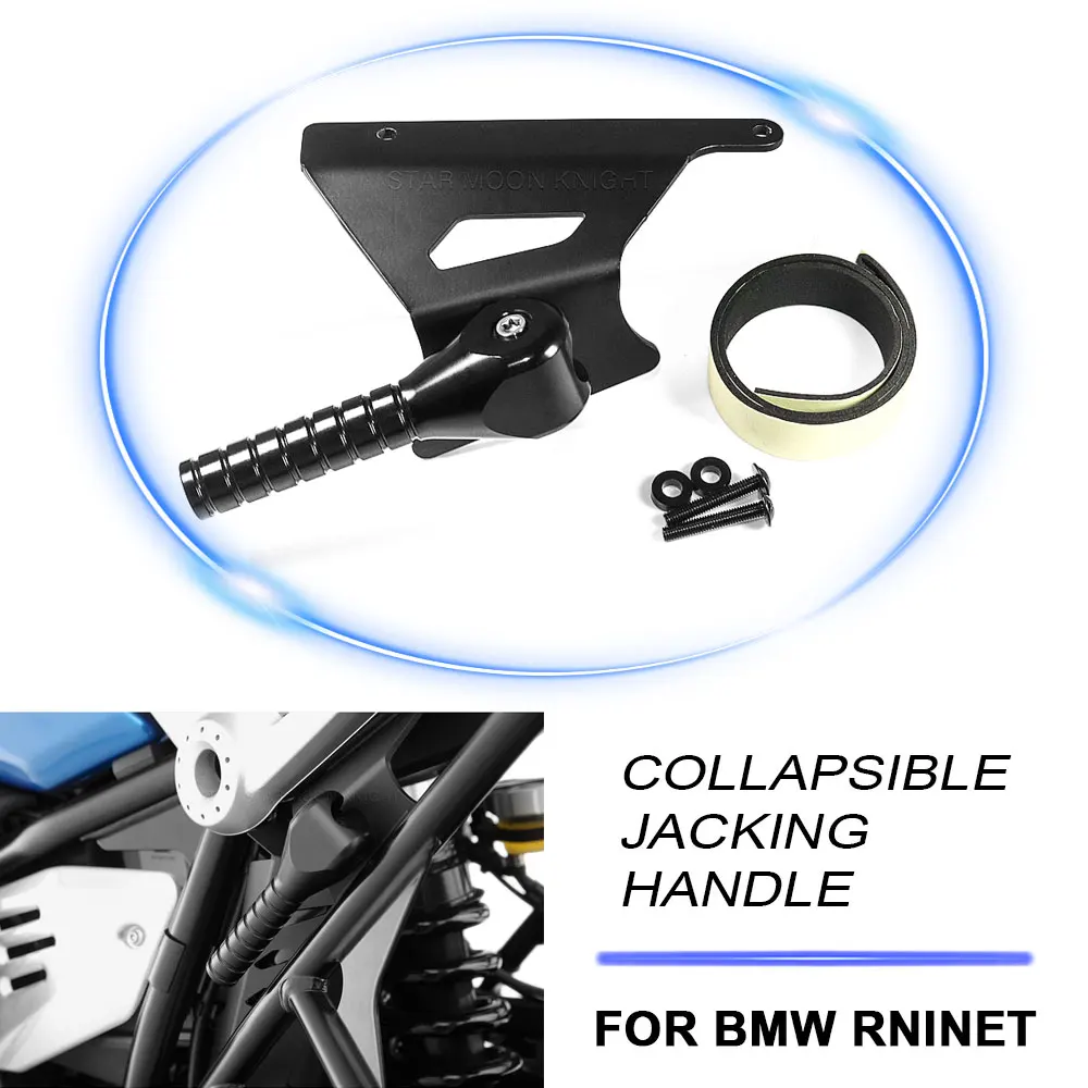 

Motorcycle Urban For BMW RnineT R nineT Pure R nine T Scrambler Lifting Handle Lifting Lever Assist Bar Folded Jack-up Handle