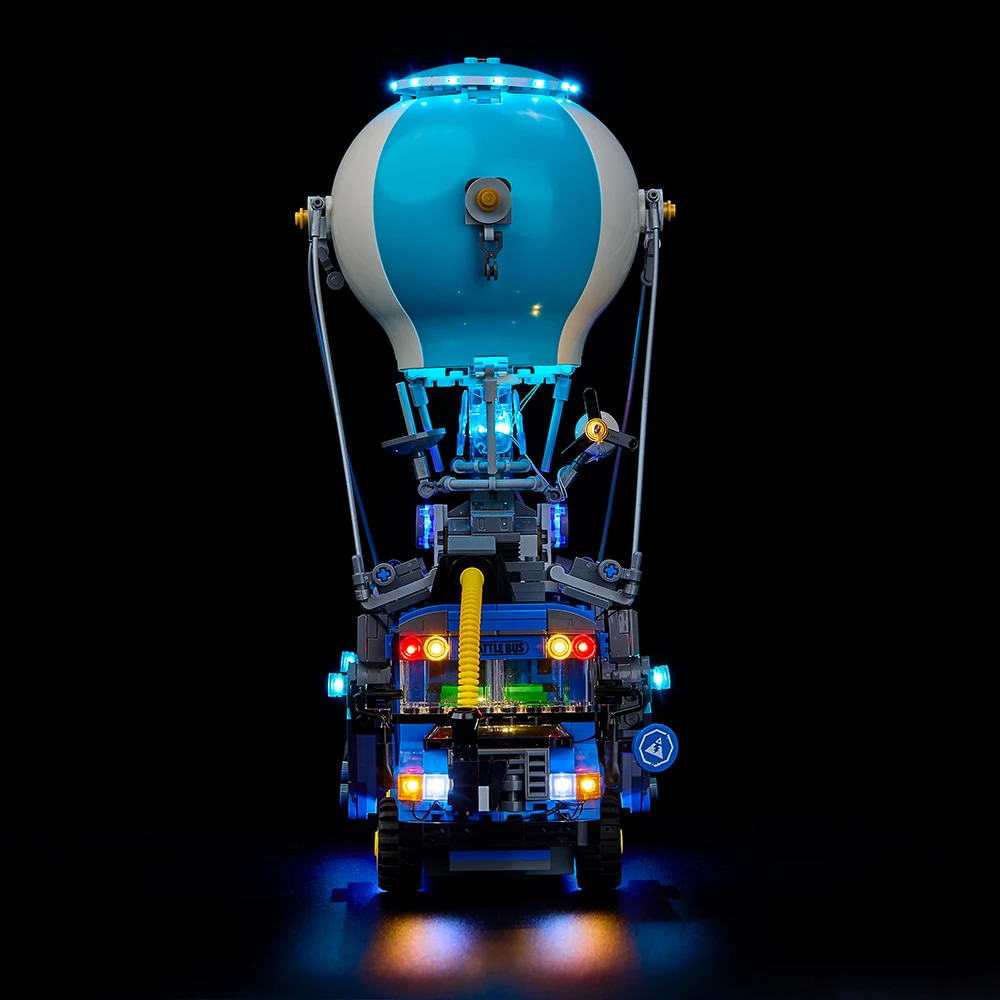 مجموعة الإضاءة لحافلة المعركة LEGO لا تتضمن مكعبات البناء (مجموعة إضاءة LED فقط)