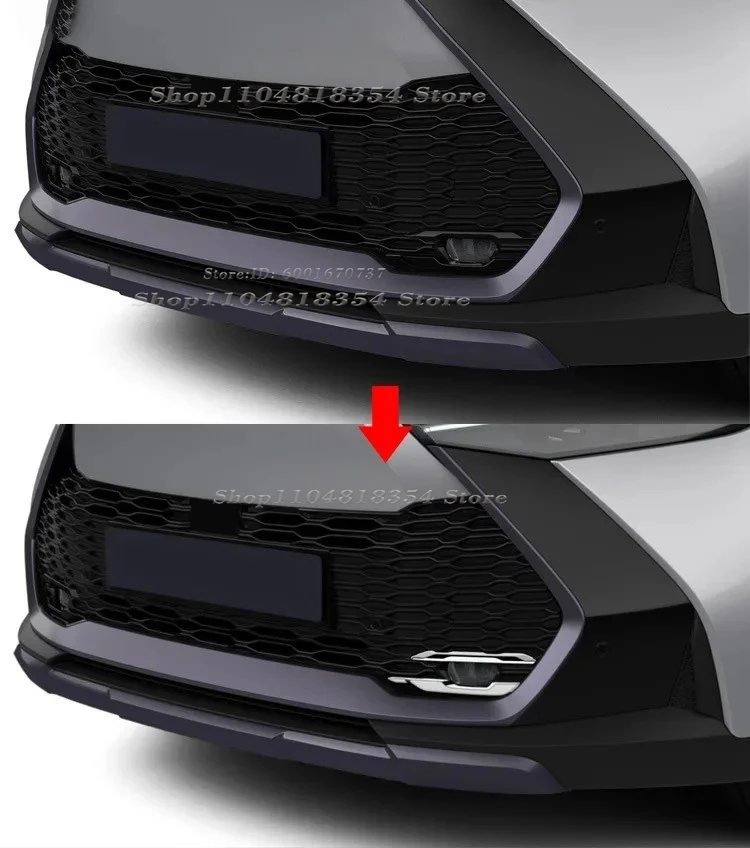 Accesorios exteriores para Toyota CHR C-HR 2024 2025 ABS cromado negro cubierta de carrocería de puerta lateral embellec