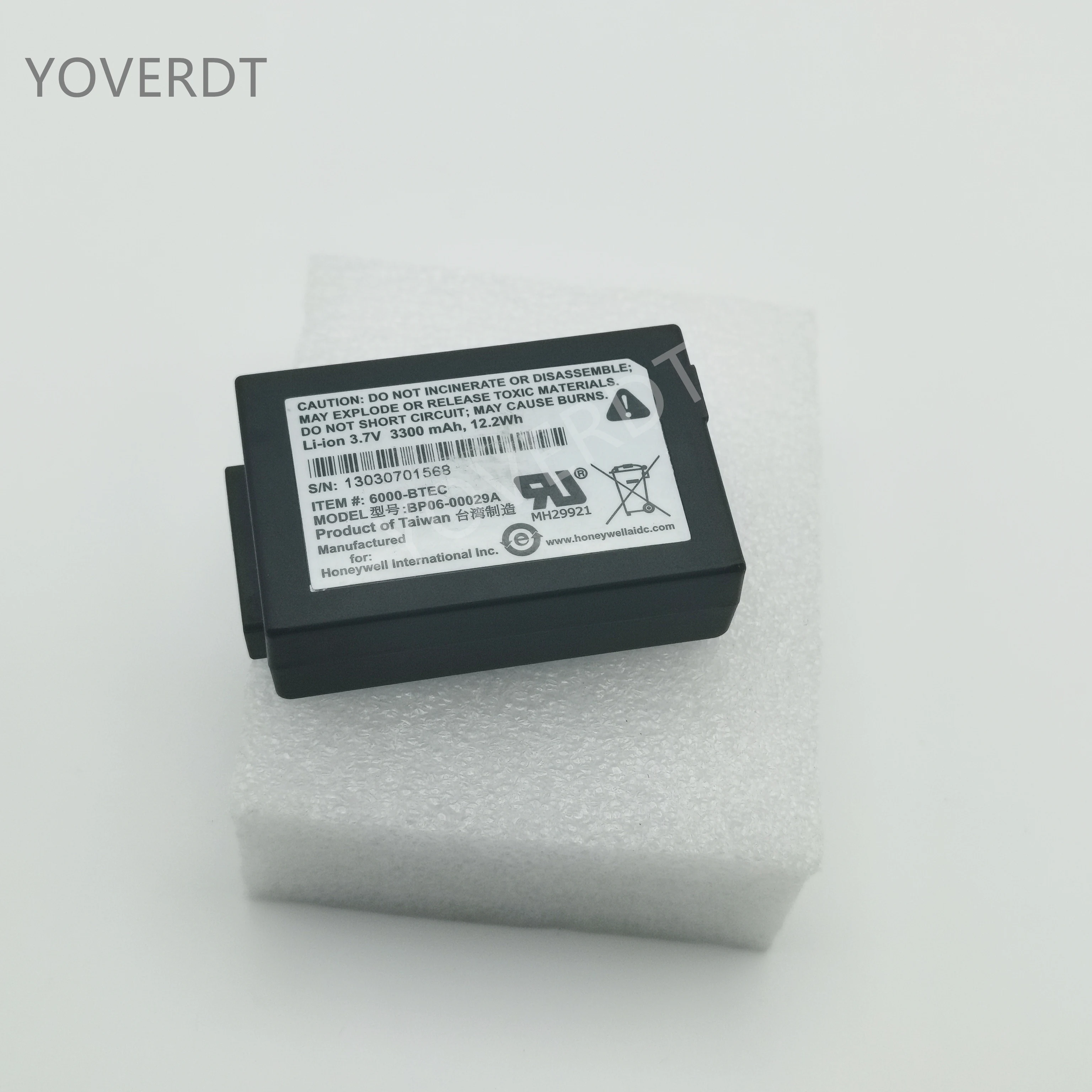 

High Capacity Battery For Honeywell Dolphin 6100, Dolphin 6500 3300mAh P/N:6000-BTEC