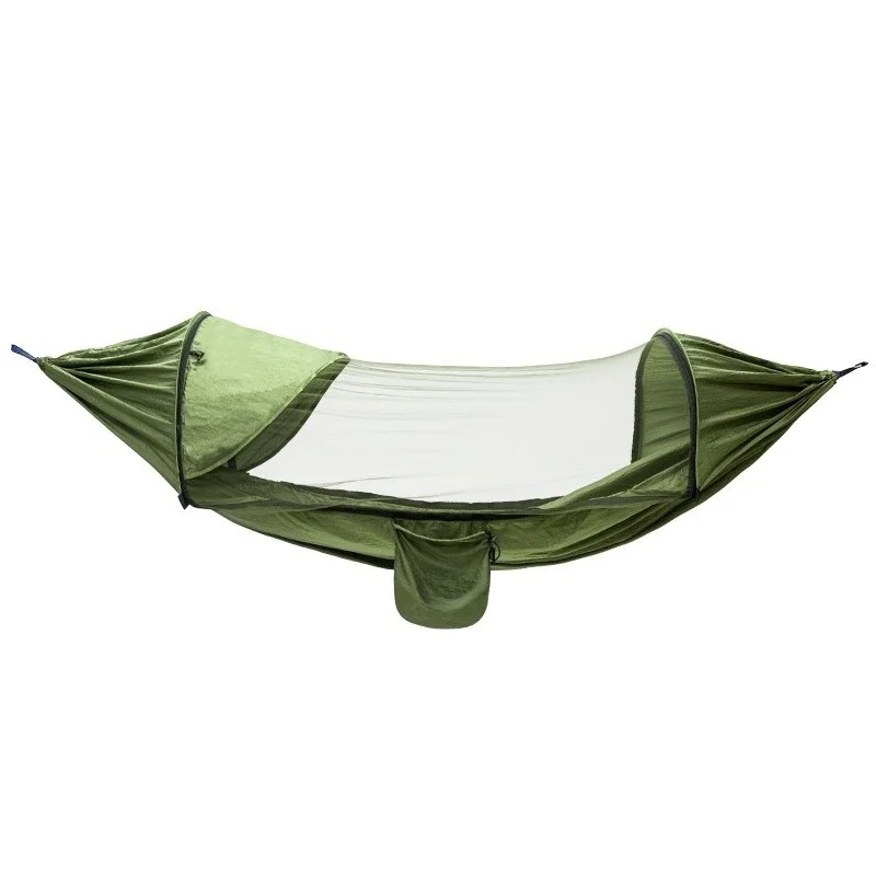 Outdoor hammock, swing anti-rollover, double camping mosquito net