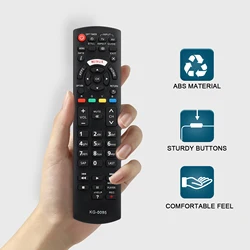 Universal Remote Control for Panasonic Tv Remote Control Works for All Panasonic Plasma Viera Hdtv 3D Lcd Led Tv/Dvd Player/Av R