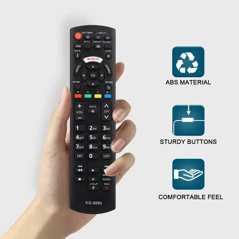 Control remoto Universal para Panasonic Tv Control remoto funciona para todos Panasonic Plasma Viera Hdtv 3D Lcd Led Tv/reproductor de DVD/Av R