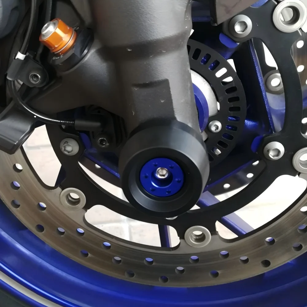 Motorcycle Front Axle Fork Wheel Protector Crash Sliders for Kawasaki ZZR1400 ZX-14R ZX14R Versys 650 1000 ER6N Z900 Accessories