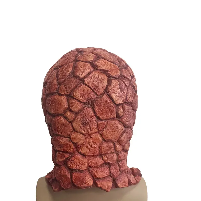 

aaa12 3Fantastic Four Thing Superhero Mask Cosplay Stone Monster Masks Gloves Halloween Carnival Dress Up Party Costume Props